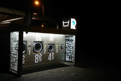 Uitgelichte afbeelding voor Met wasservice de klant opzoeken