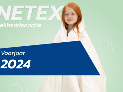 Uitgelichte afbeelding voor Netex dekbeddenactie gestart in nieuwe stijl